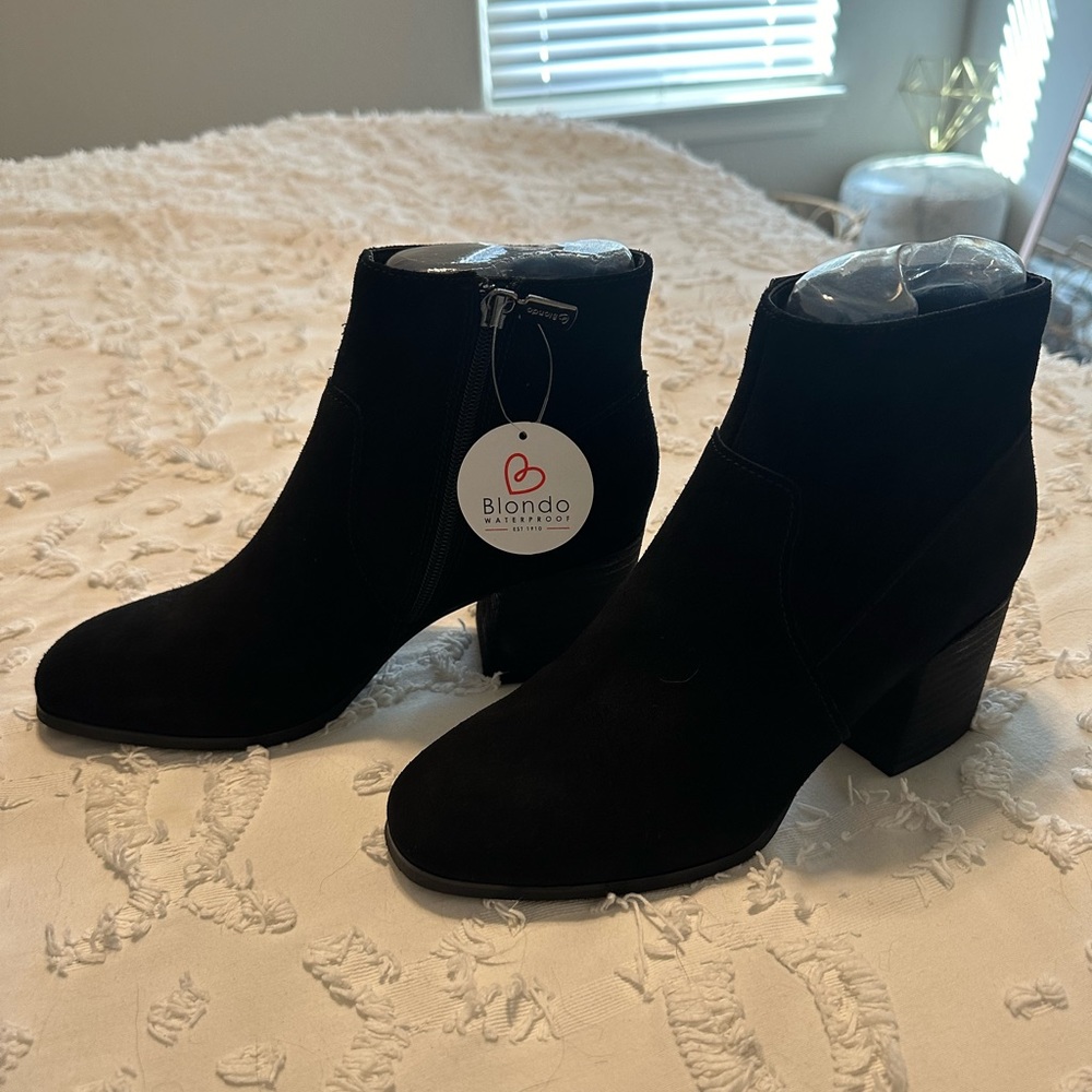 Black Blondo Waterproof Booties